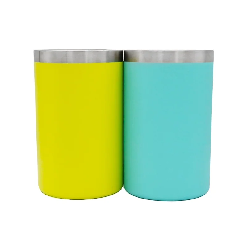 1.5L Stainless Steel Wine Chiller Double Wall Insulated Ice Bucket Custom Logo Bottle Cooler