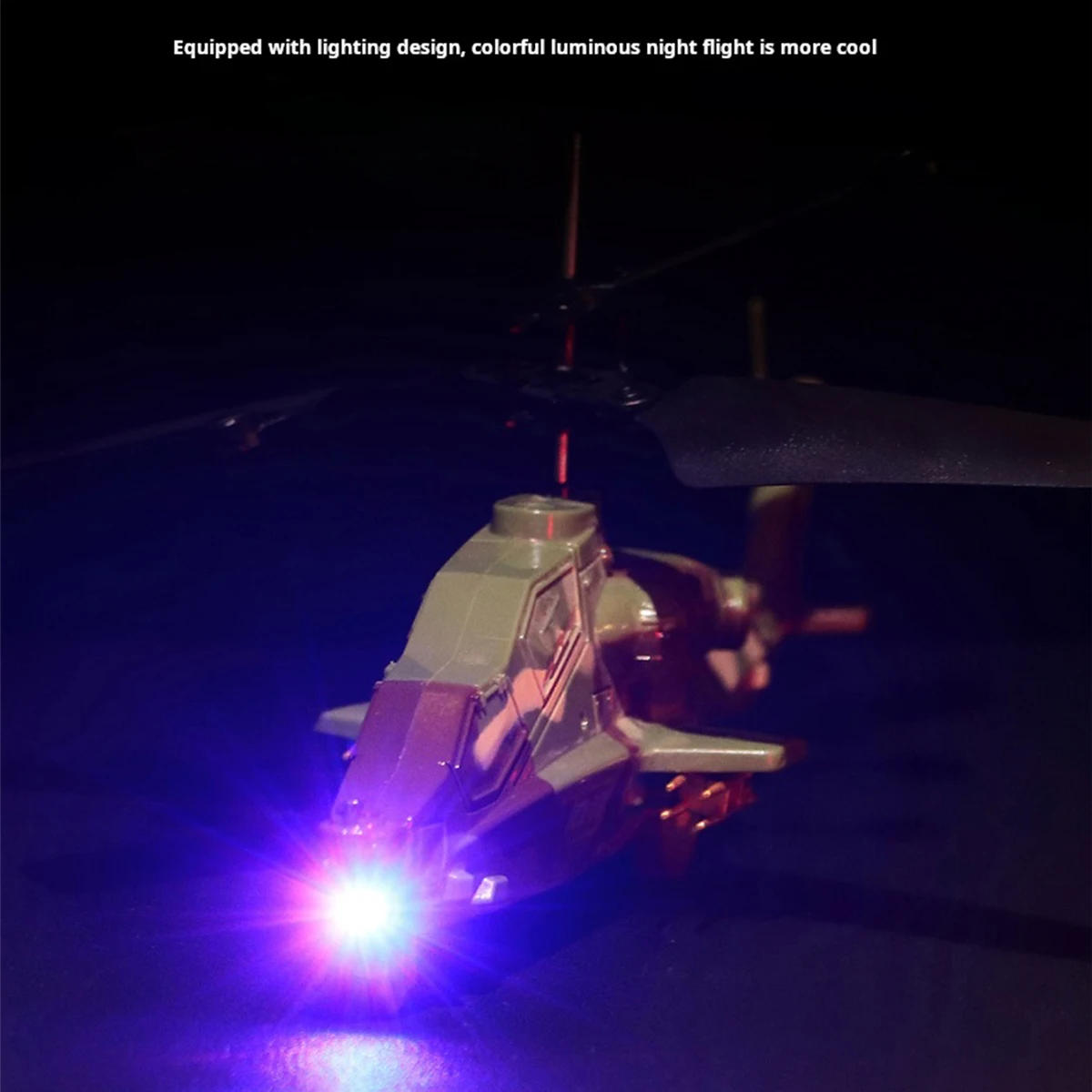 LONGXI helicopter toy remote controlled aircraft toys flying Camouflage combat toy airplane Green