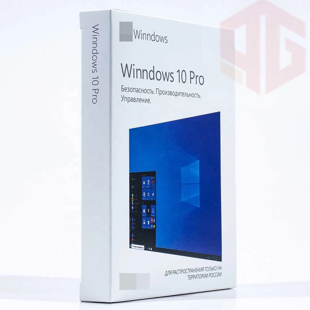 Wholesale Microosoft licensed software Winndows 10 Pro Retail Box with  USB 3.0 USB English Language 32 Bit /64 Bit FPP  box