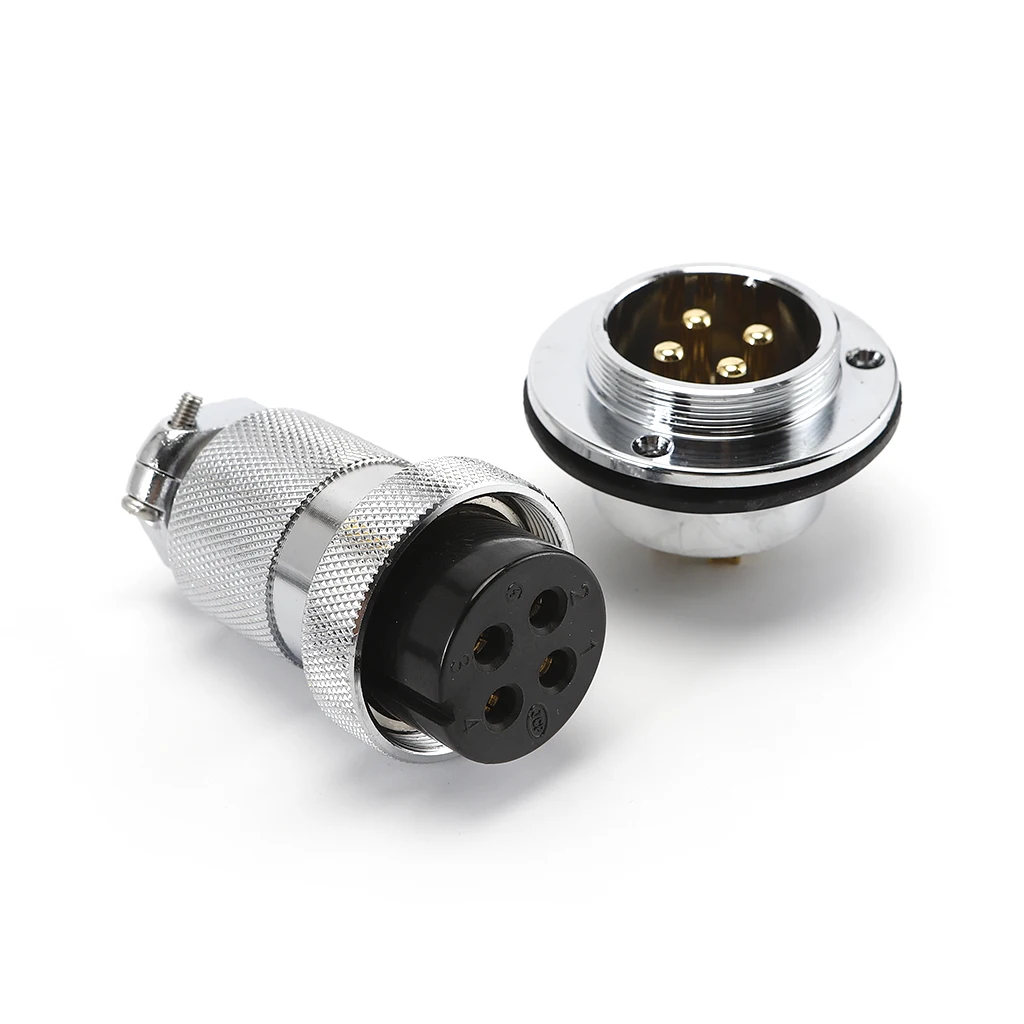 fpc bikini 4 pin square tube GX40 circular connector speakon connector