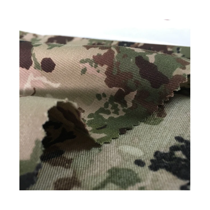 Good suppliers hot selling knit fabric printed cotton Jungle camouflage fabric