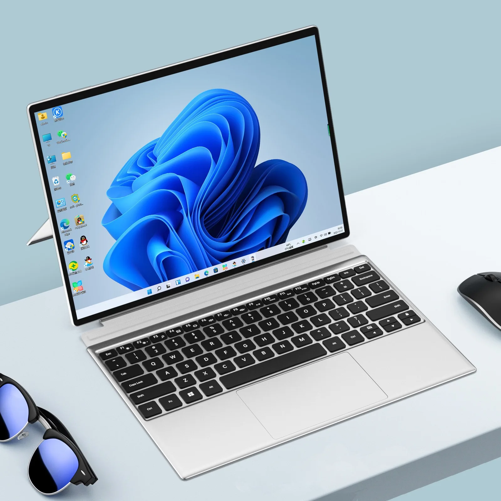 12 inch Detachable touch screen Laptop with Win11 System and 3000*2000 pixels Notebook computer for Office work netbook Laptops