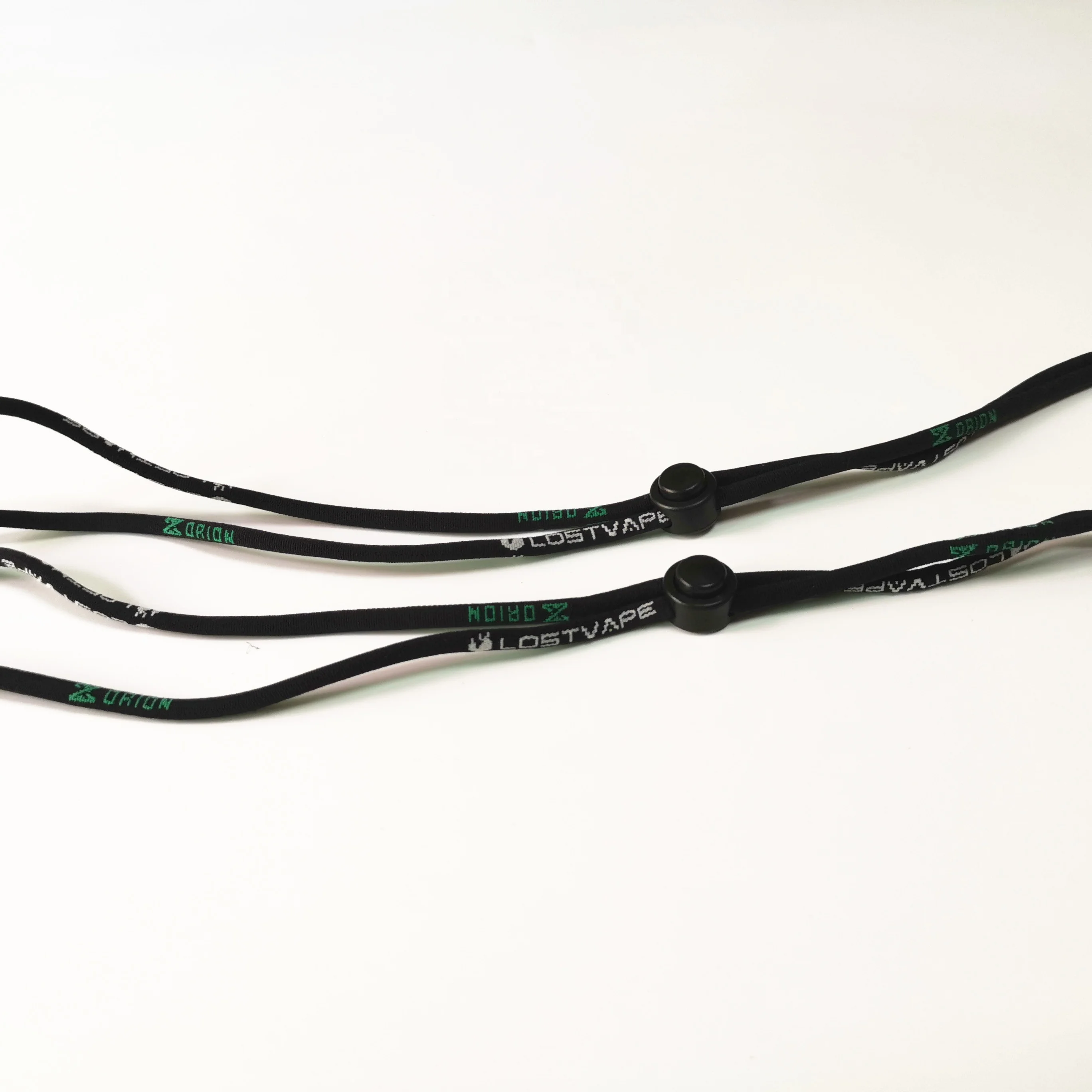 Custom jacquard round rope neck lanyard for VAPE