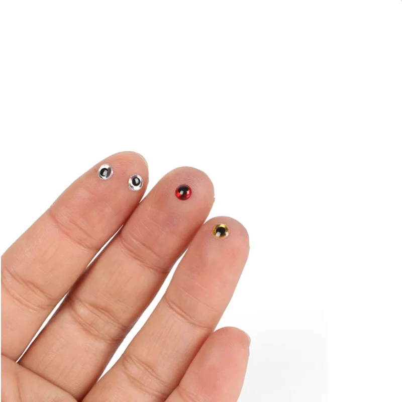 Complete color and size fishing 3d lure eyes Metal Jigging Lead fishing Lures