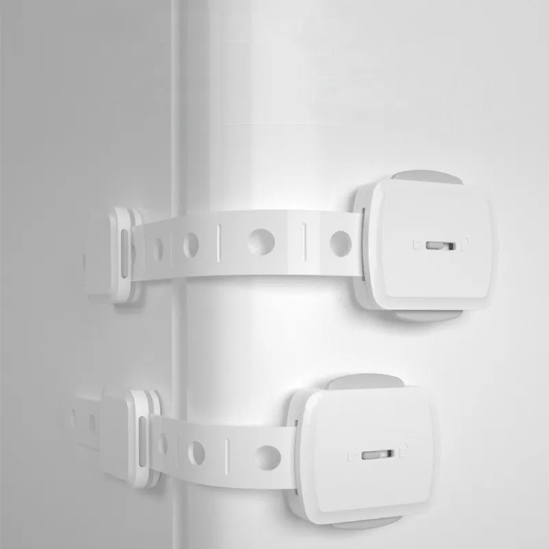 Toilet Seat Lock Child Safety Ideal Baby Proof Toilet Lock with Adhesive,Cabinet,Refrigerator,Micro-wave oven,5 pack