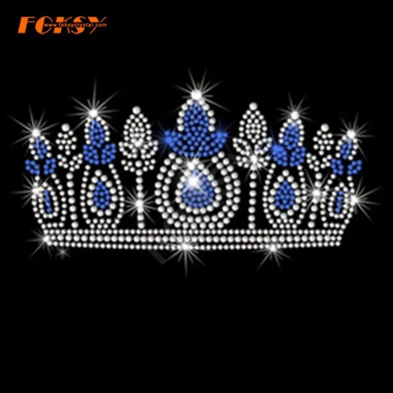 Crystal Hotfix Motif Car Sticker Design