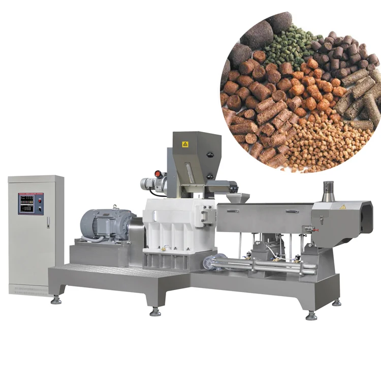 Factory direct sales High quality Lowest price in the market dog food floating fish feed machine