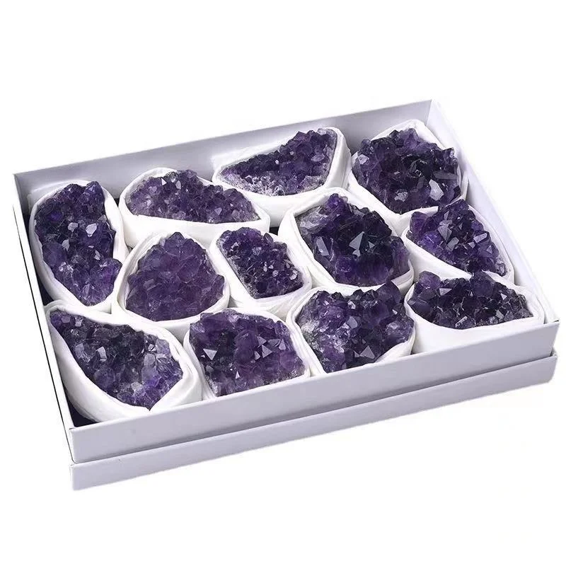 
factory direct spot raw stone ore standard box rough stone for healing18cm*14cm for one set 