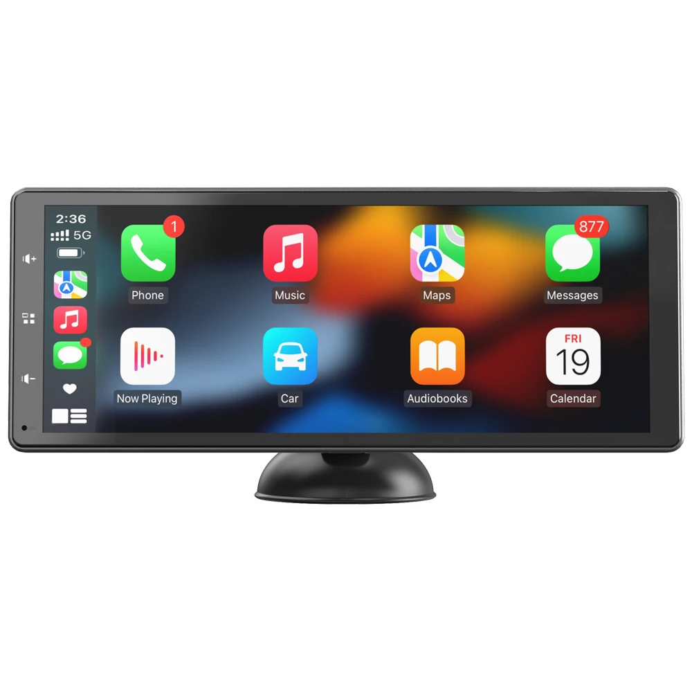 JMC 10 дюймов GPS навигация Carplay монитор портативный Linux Автомобильный электронный автомобиль продукт