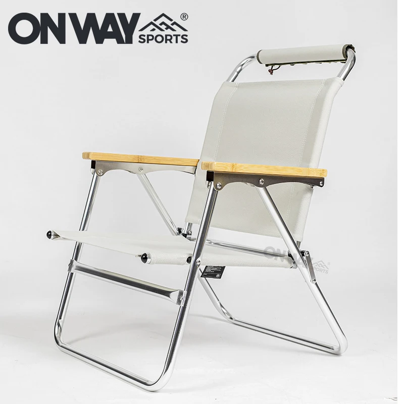 Onwaysports Leofoo chairs With Storage Function Cotton Headrest  Leisure Chair for Camping