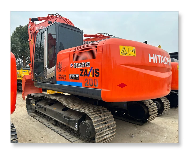 Used Hitachi ZX200 Excavator Construction Machinery 20 ton Hitachi Zaxis 200 200-5g ZX200-6 zx200-3g zx200-5g Excavators