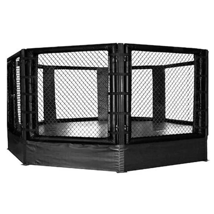 Professional Standard Event MMA Cage Elevated MMA Octagon Cage For Mixed Martial Arts Competition and Gym Training