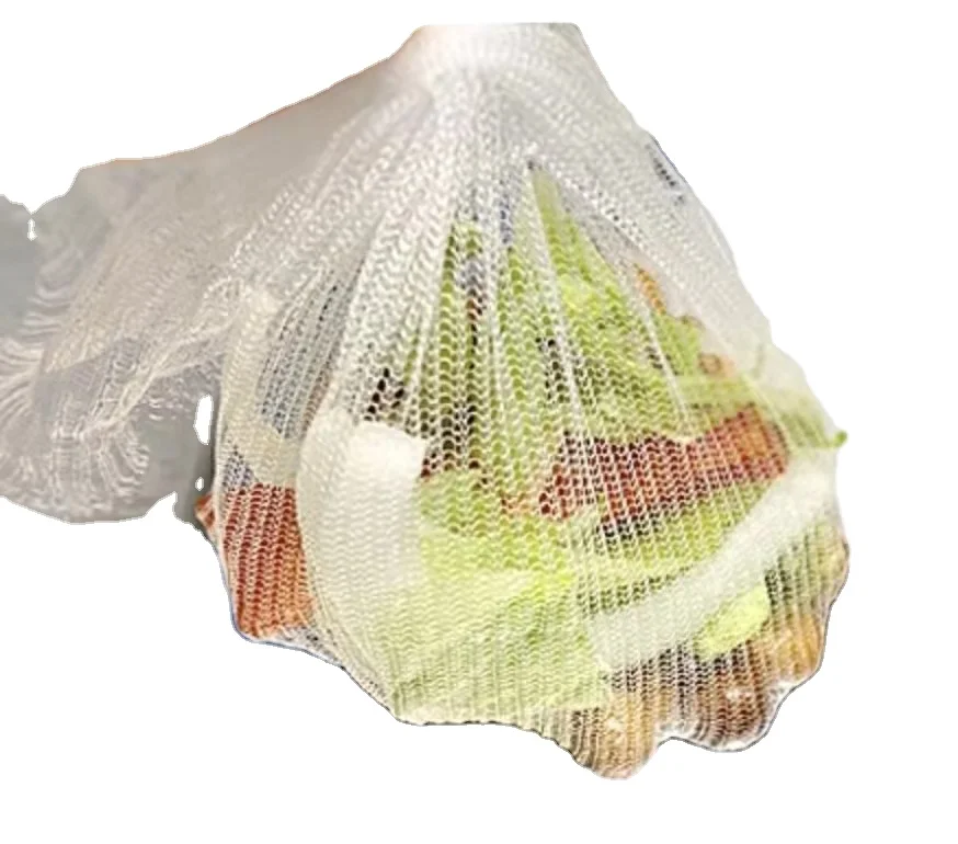 Korea Market Hot Pla Biodegradable Filter Meshes Kitchen Sink Waste Hanging Mesh Bag Plastic Elastic Nets For Wastage Holding