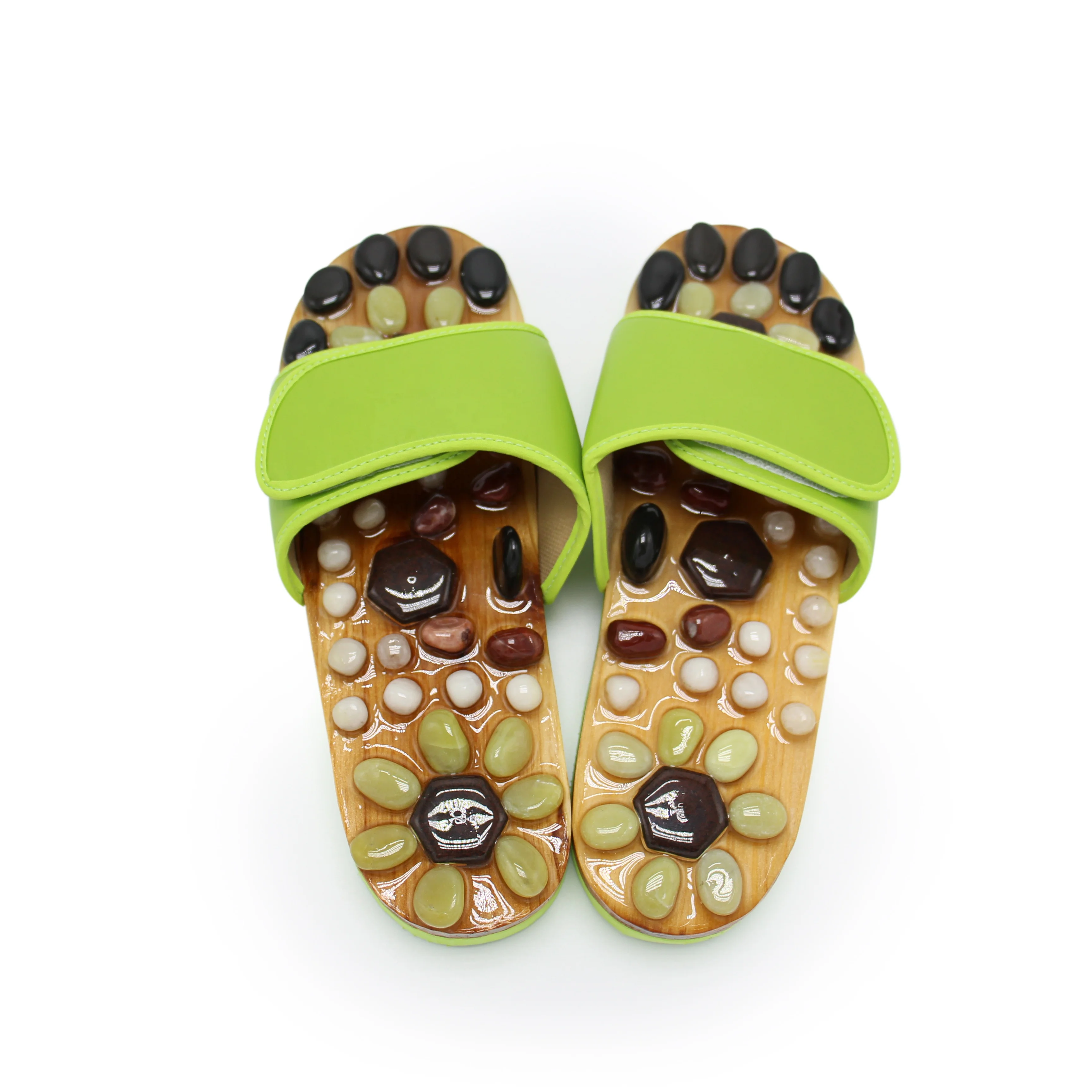 
natural stone Massage slipper,acupuncture foot massage shoes 