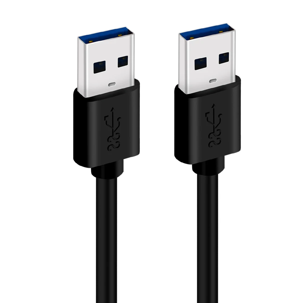  Черный высокоскоростной кабель Usb type-3.0A к USB 3.0A Штекерный для использования удлинительного
