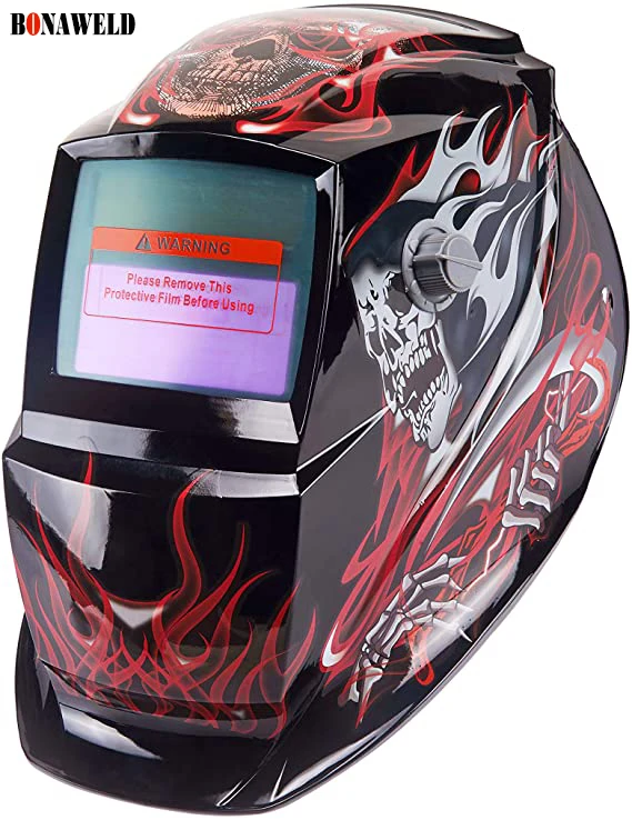 Head mounted auto darkening Auto-Darkening automatic welding helmet