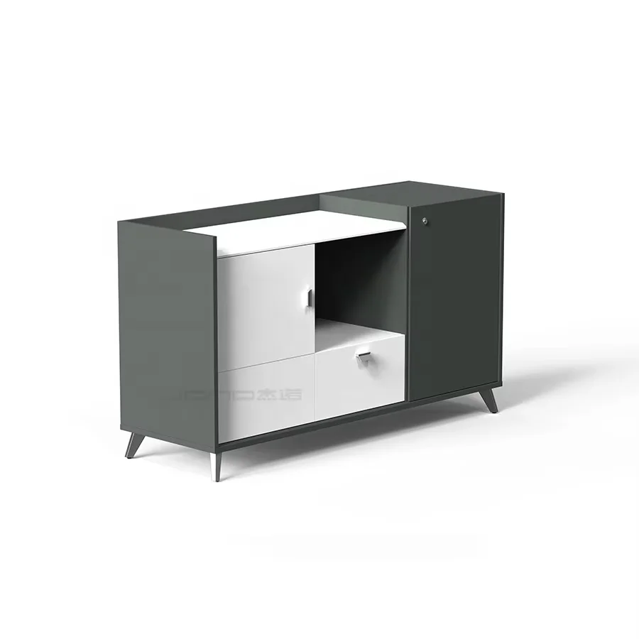 Modern Bookshelf Modular Bookcase With Doors Office Furniture 3 Drawer File Storage Cabinet Wood Bookcases Office File Cabinets