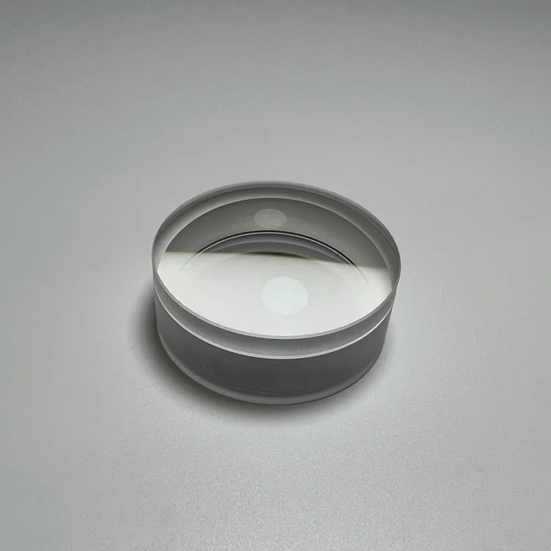 Индивидуальные объективные приклеенные ахроматические линзы оптические стеклянные с покрытием используются для объективов камеры