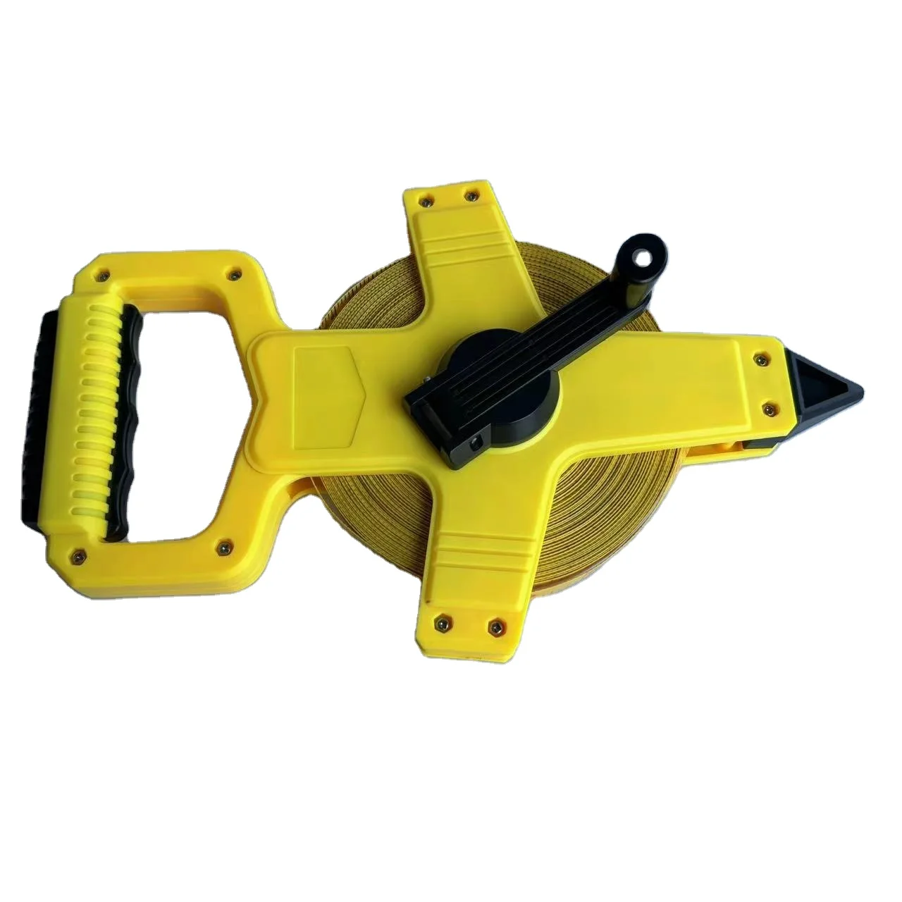 Portable High Quality Measuring Tape Thickened and Durable Open Frame Long Distance Fiber Steel Tape Measure