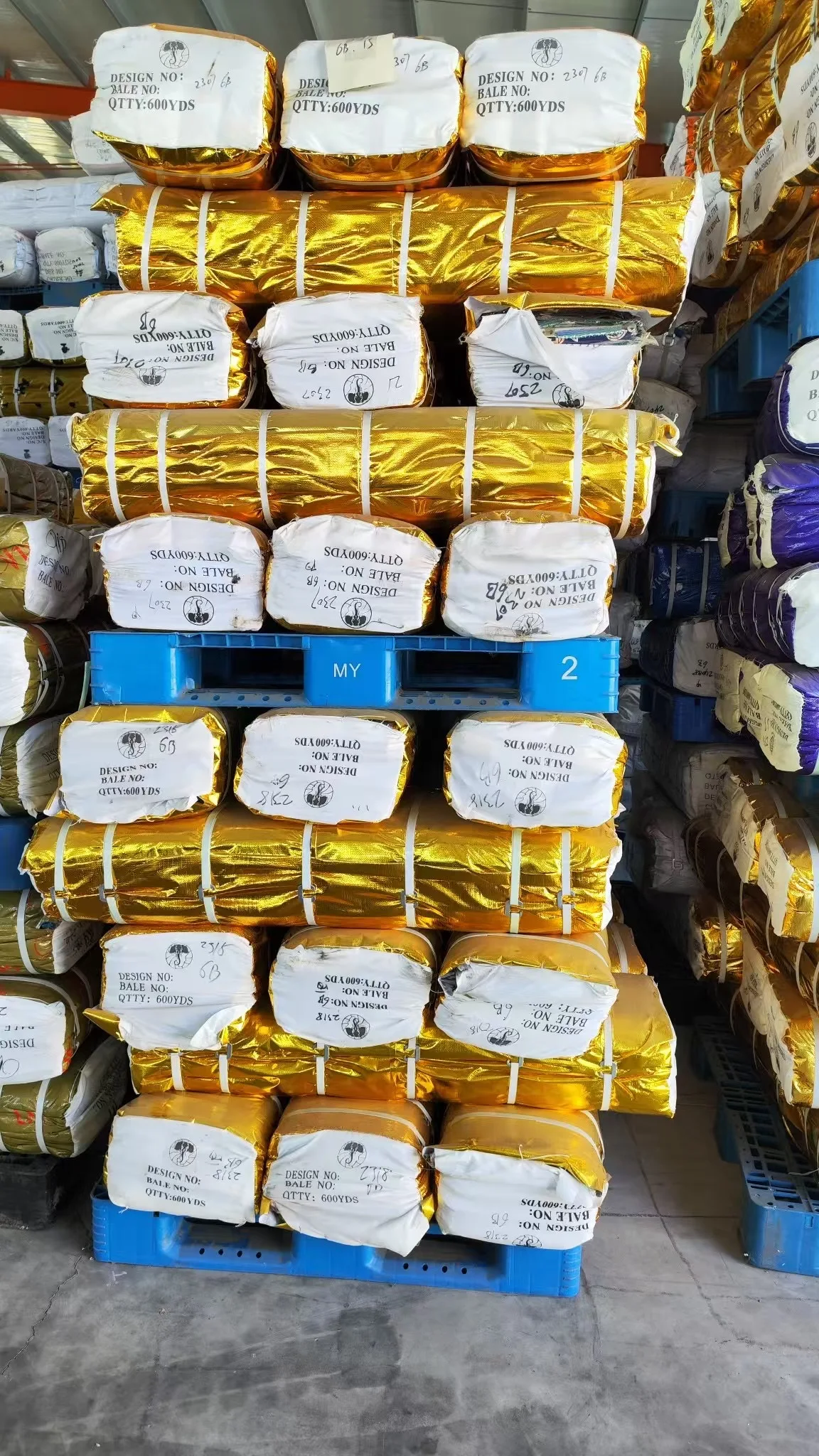 ACI Container Stock Factory Price Grade B Single African Coupon Wax Print 100% Polyester Java Ankara Pagne Hollandais 6 Yards