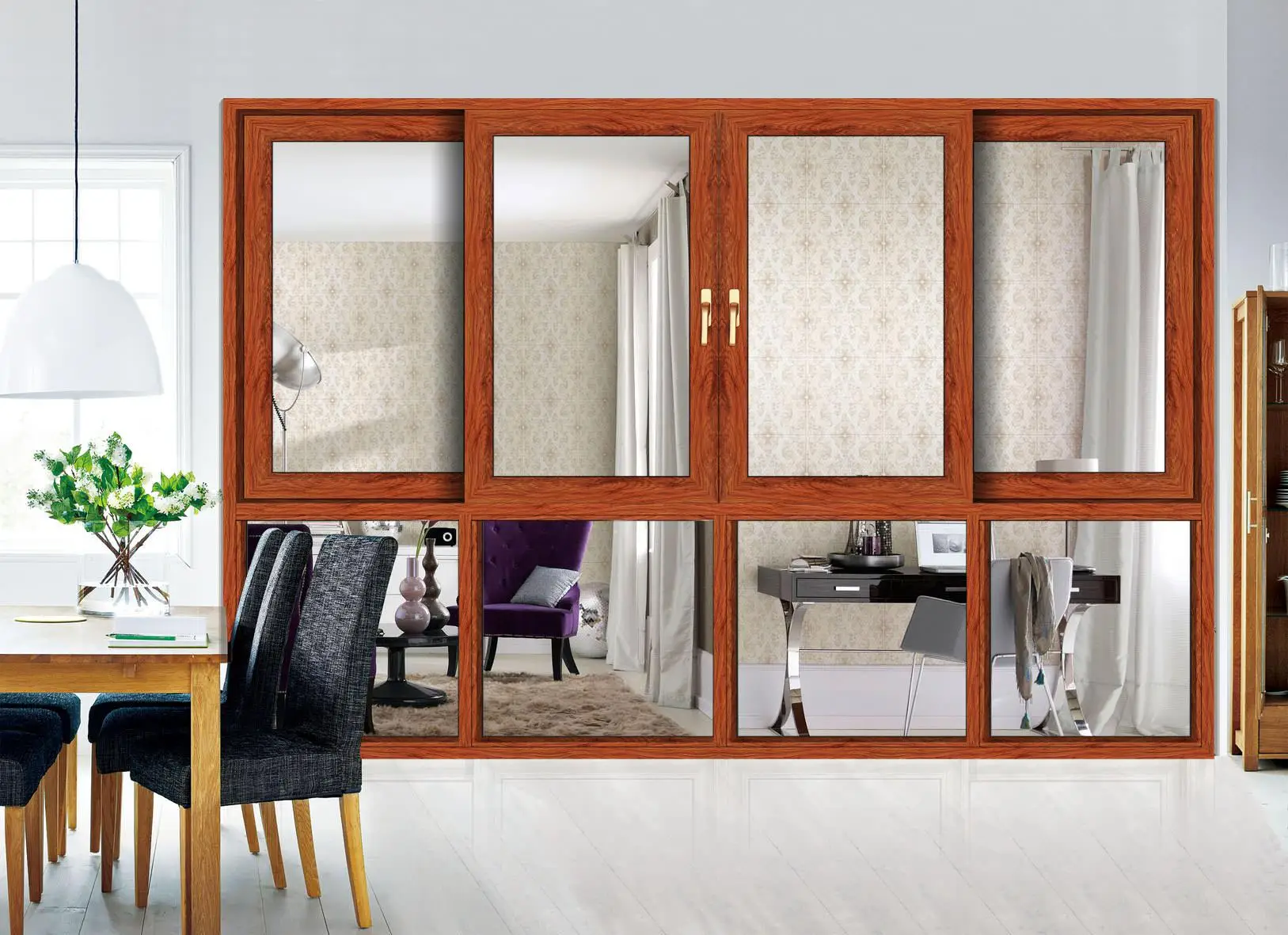 Cheap Price Aluminium Profile Glass Windows Latest Designs Aluminum Alloy Frame Horizontal Sliding Window