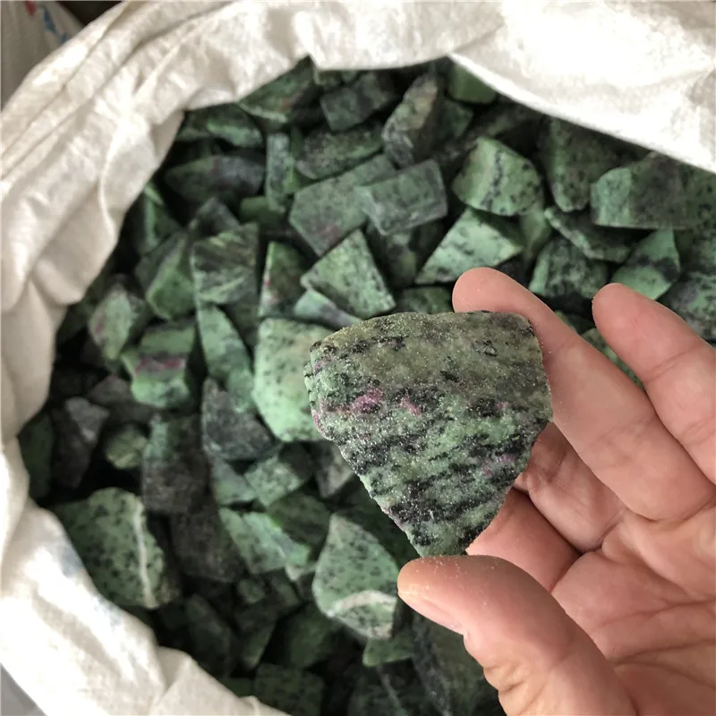 Wholesale Raw Crystals Gemstone Epidot Natural Epidote Rough Stones