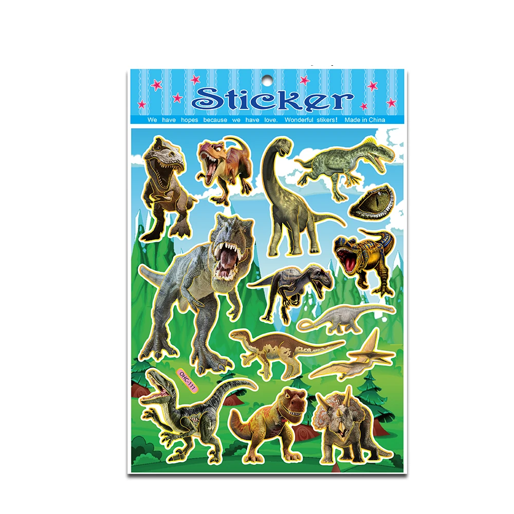 Оптовая продажа 100 шт. наклейки случайные буквы Любовь Сердце динозавр чемодан компьютерный багаж животных