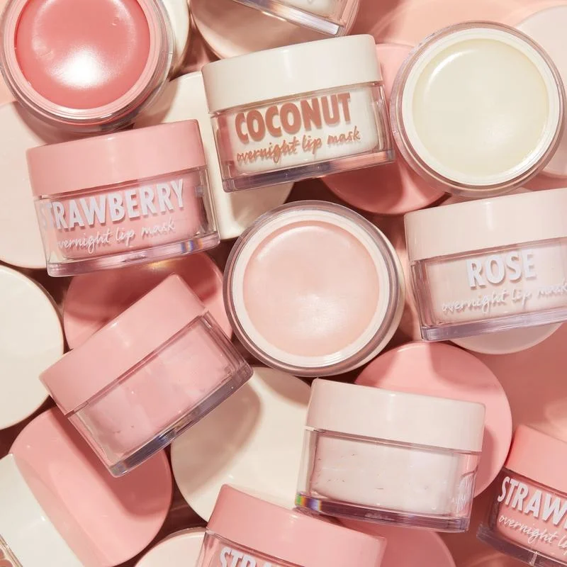 Private Label Lip Mask Watermelon Seed Oil Shea Butter Vitamin E Sleeping Collagen Lip Mask