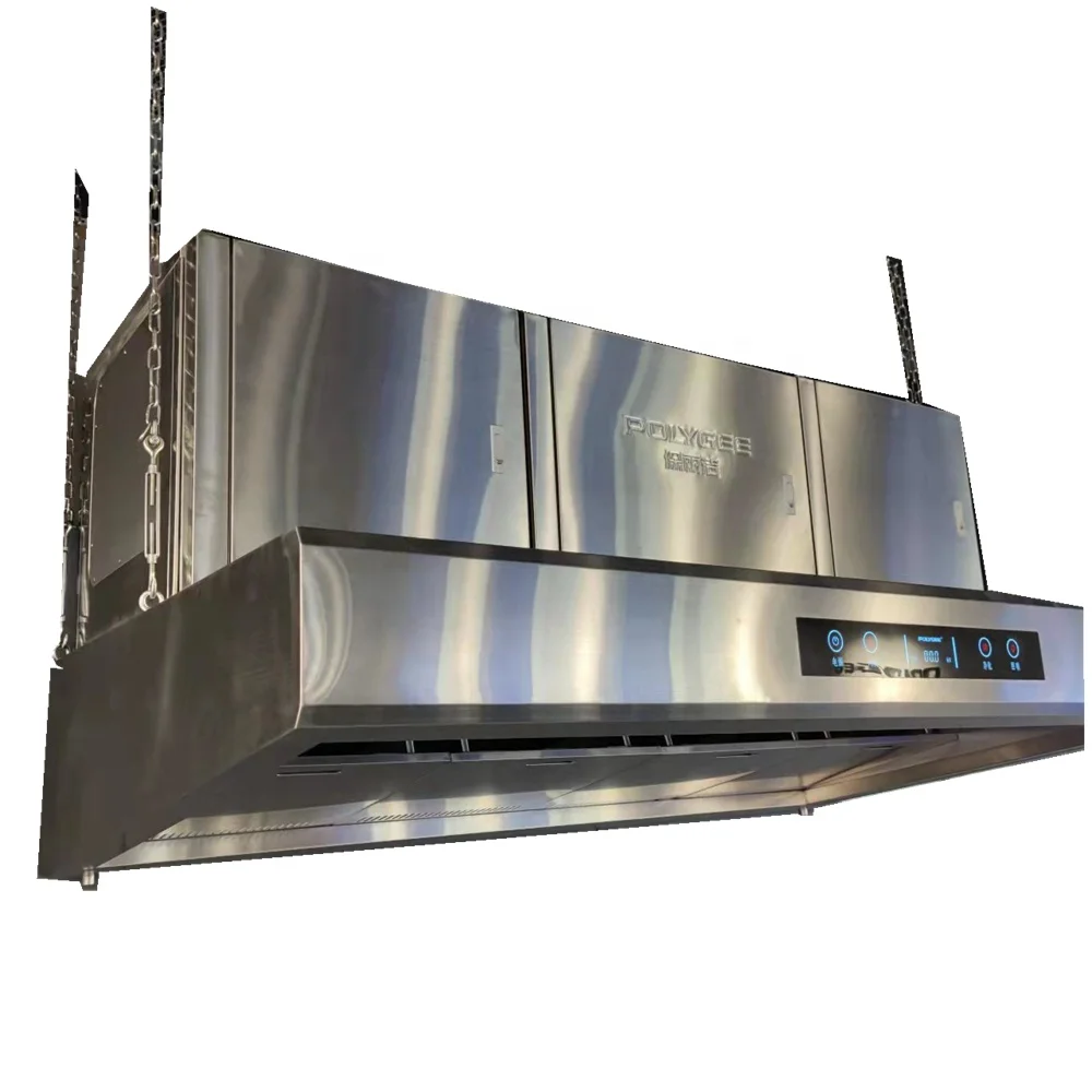 POLYGEE Auto Clean Hotel Kitchen Hood with ESP