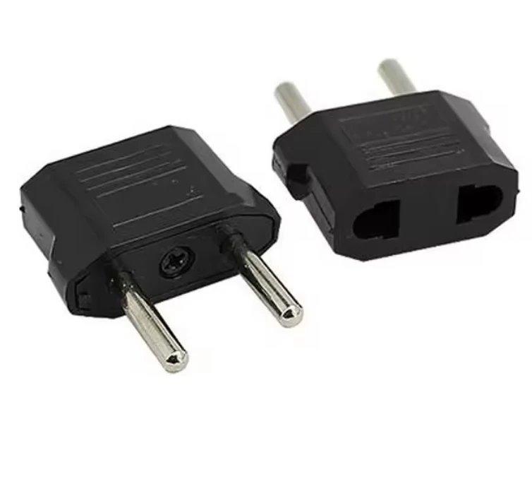 Wholesale Black Power Plug Adapter USA US EU AU AZ Europe AC Wall Power Plug Phone Travel Adapter For Mobile Phones