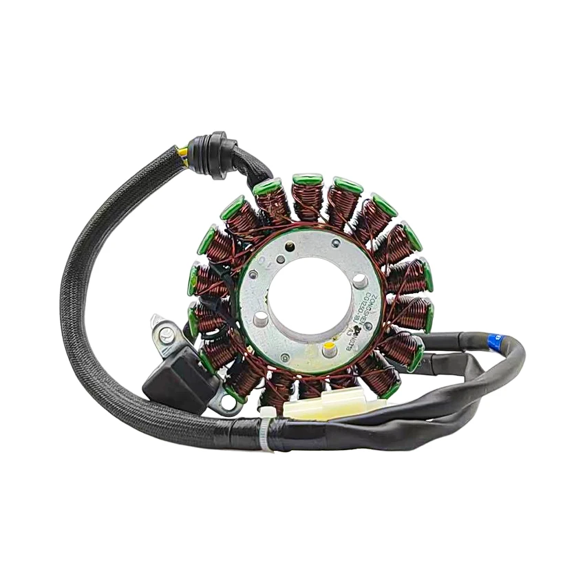 Motorcycle magneto coil 12V tricycle motorbike engine electric spare part zongshen 18 pole wire coil for Yamaha XT225 TT225
