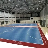 PVC TARAFLEX vinyl roll sports floor for futsal soccer football courts