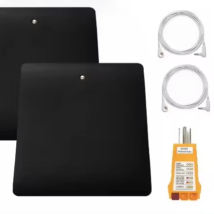 on Earthing Seat Mat with 5meter grounded cord EMF protection Universal Mat 30x35cm Brand 2sets