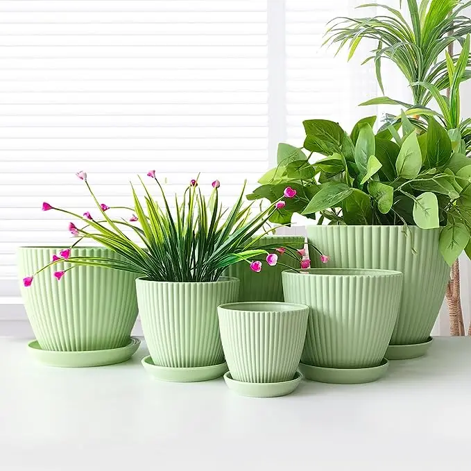 Low Price Promotion Durable 1 to 25 Gallon Black Plastic Planter Plant Flower Seedling Nursery Pots