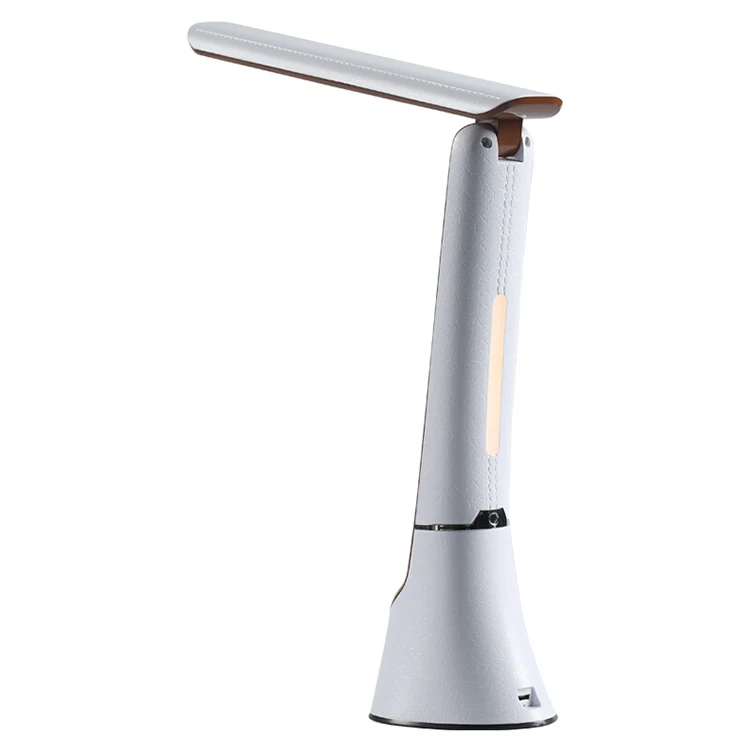 LED learning study lights eye protection cordless table lamp rechargeable portable foldable desk lamp 3 brightness dimmable