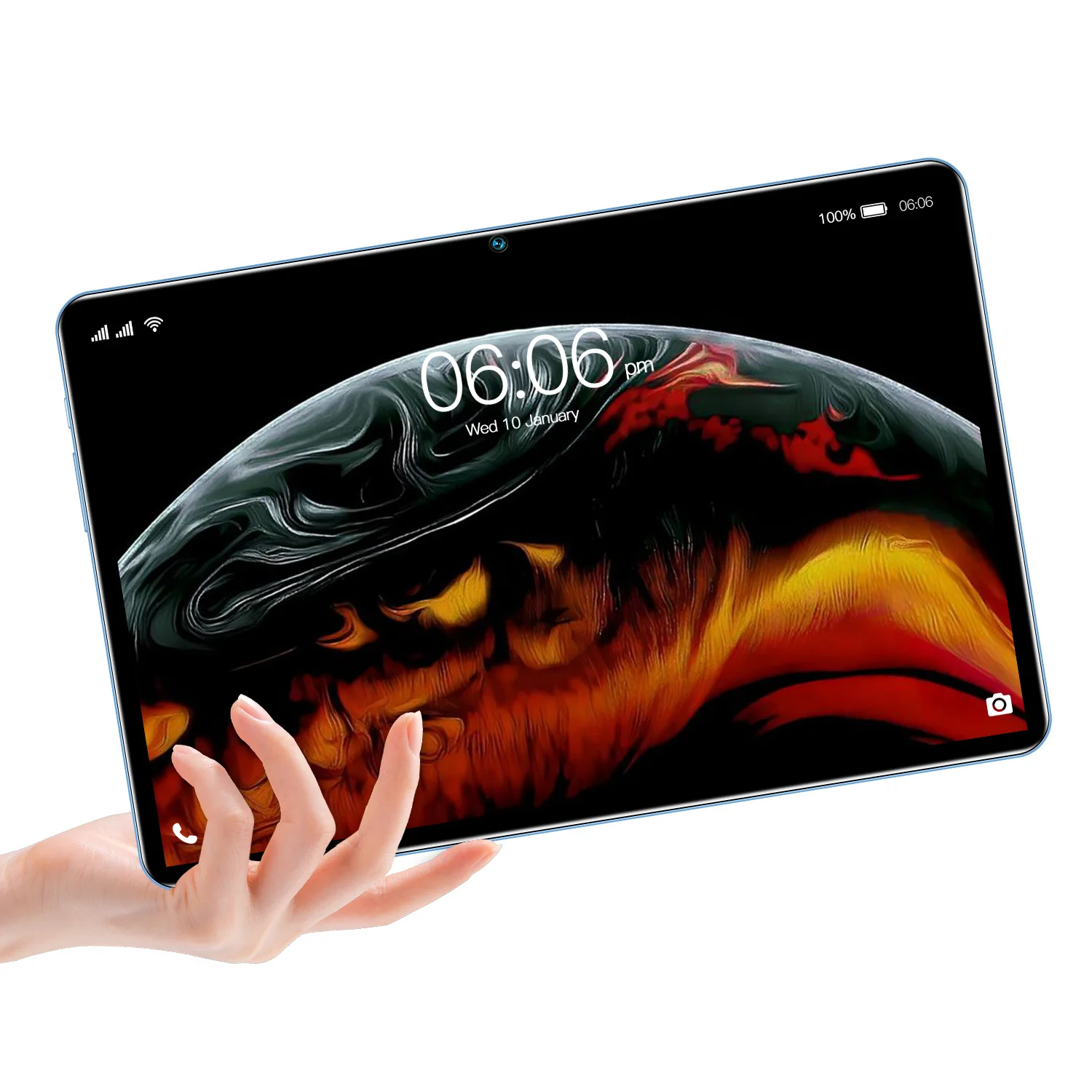 GISENTEC 2025 Wholesale OEM 10 Inch P50 PRO Android13 Wifi 8GB RAM 256GB ROM Dual Sim Calling Tablet PC
