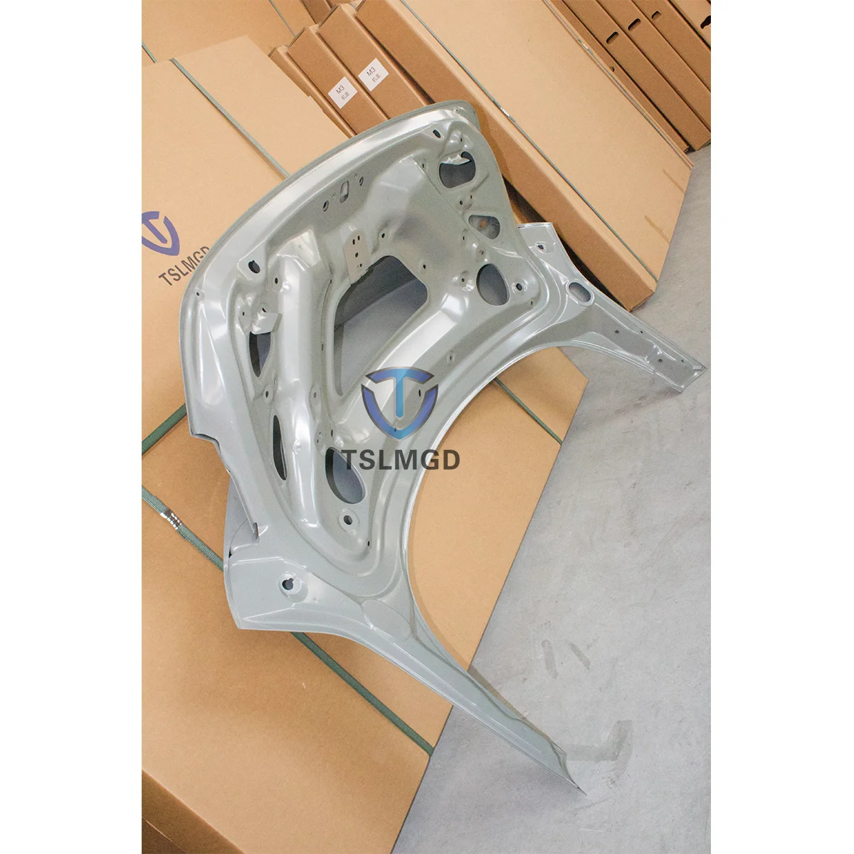 TSLMGD Top Quality Model 3 trunk lid tail gate 108146013D For Tesla Model 3 S X Y