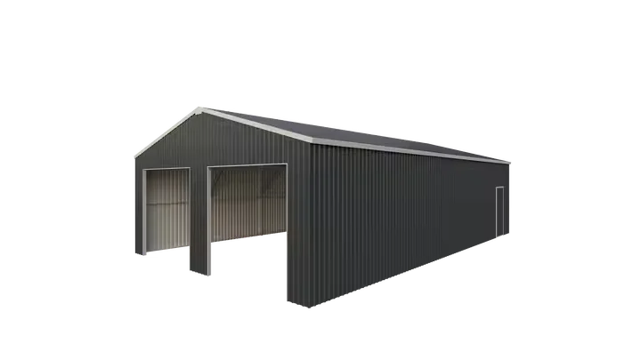 CG2841A-H305 Prefab steel structure warehouse garage outdoor structural steel car garage for storage