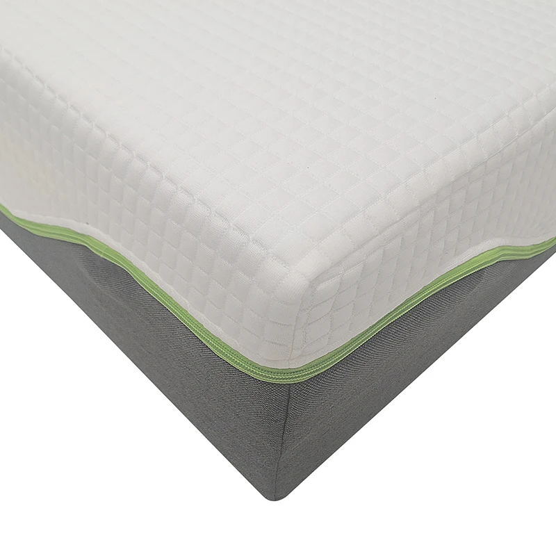 Высокая Устойчивость пены 10 дюймов роскошная 3-х слойные высокой плотности из вискозы с пенным матрасом латекса повторяющий форму тела