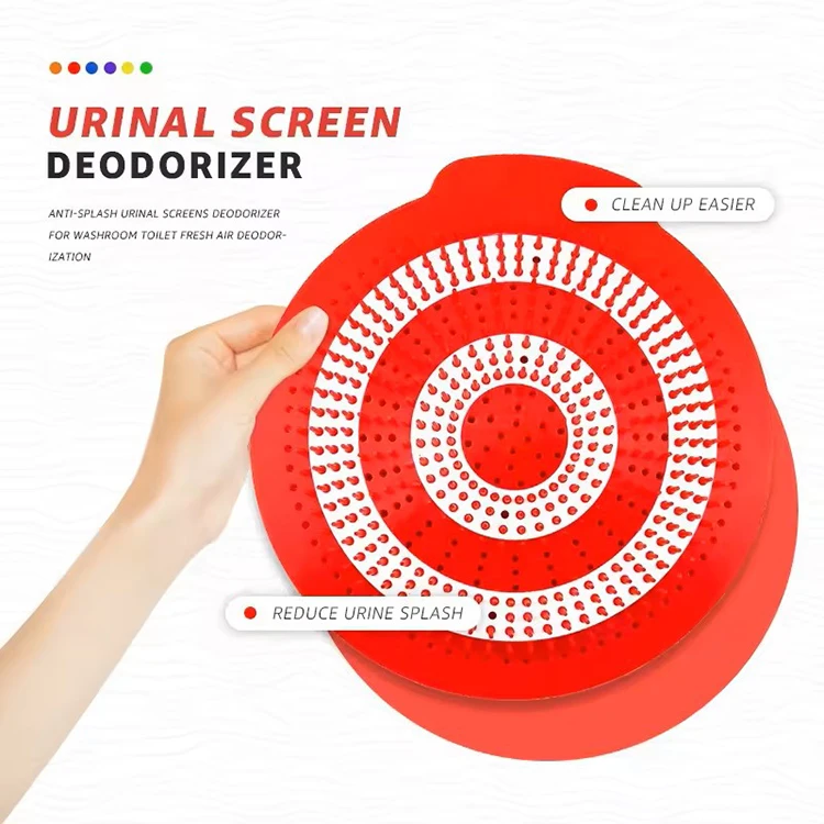 2024 New Disposable Incense and Splash proof  toilet Urinal  Screen  mats