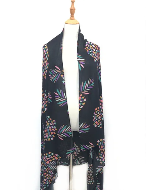 OEM service 2022 USA Hawaiian sarong pareo 100% Rayon 70x45inch beach sarong pareo beachwear swimwear