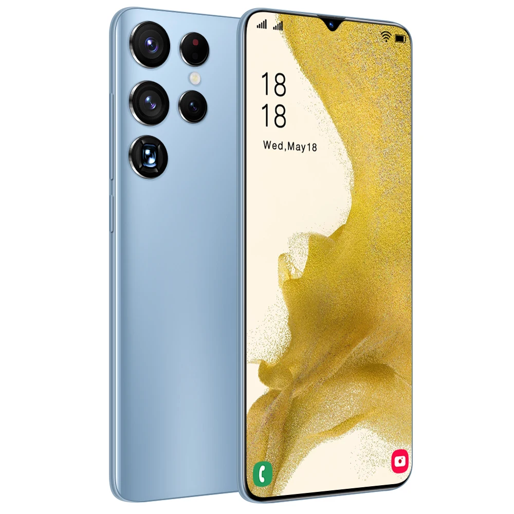 S22 orignal mobile version разблокированный смартфон 10 ядер 5 г пусть телефон HD screen face ID мобильный