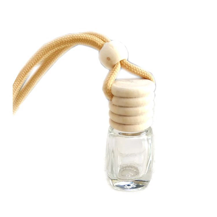 Car Air Freshener Hanging Glass Bottle for Essential Oils Car Perfume Bottle Crystal Car-styling Auto Perfume Bottle Pendant
