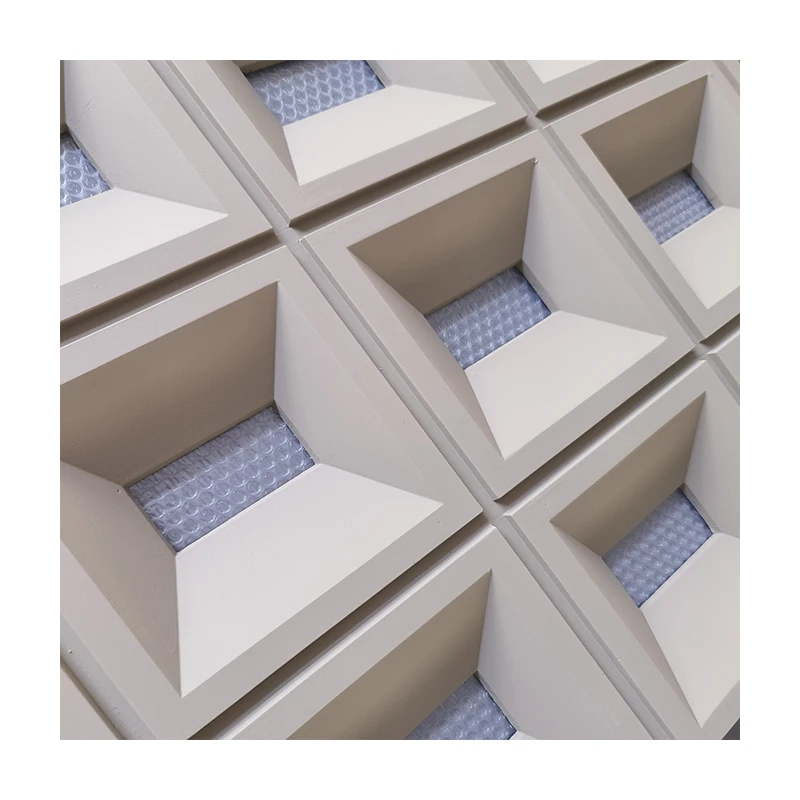 Light weight PU Cement component Single and double face polyurethane Hollow brick background wall decor Easy to install