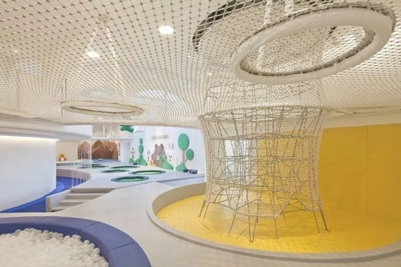 child playground indoor play net
