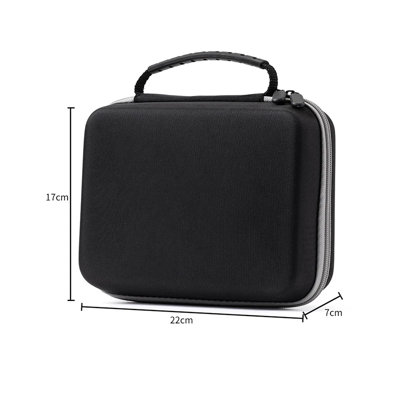 EVA Carrying Case With Handle Travel Mesh Pocket Elastic Holder Accessories Organizer Black Waterproof Custom Logo Pouch Bag