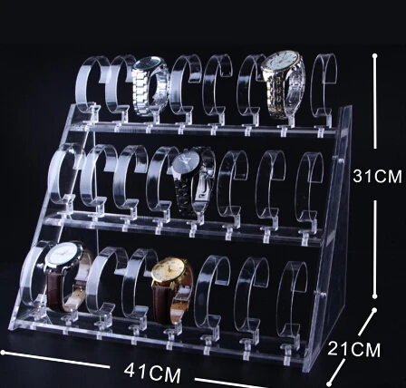 Classic Perspex/PMMA/Acrylic Watch Display Rack for Casio