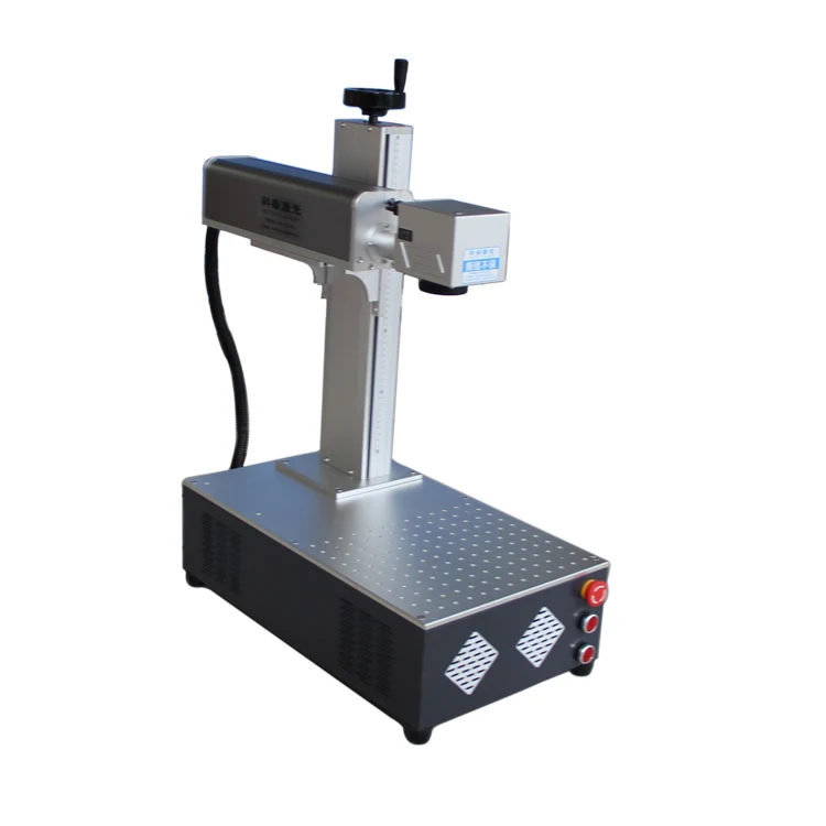 colors laser printer for metal plastic 20W 30W IPG Mopa 110*110 portable mini fiber laser marking machine price