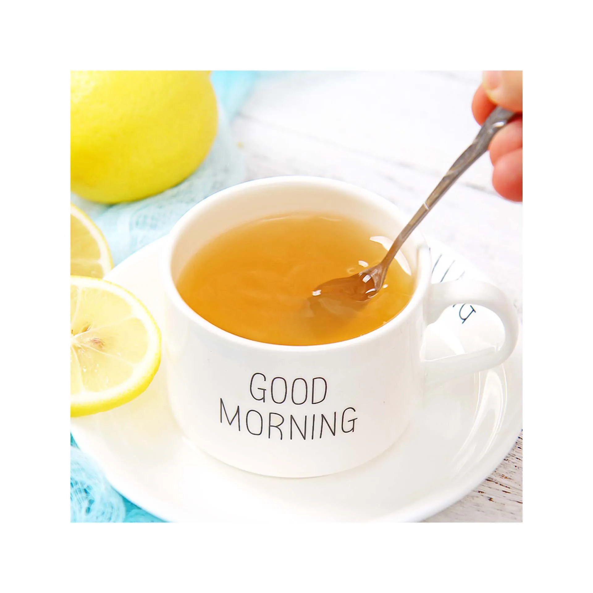 Daily Super Instant Chinese Honey and Turmeric Organic Herbal black healthy no sugar Ginger instant Tea bag