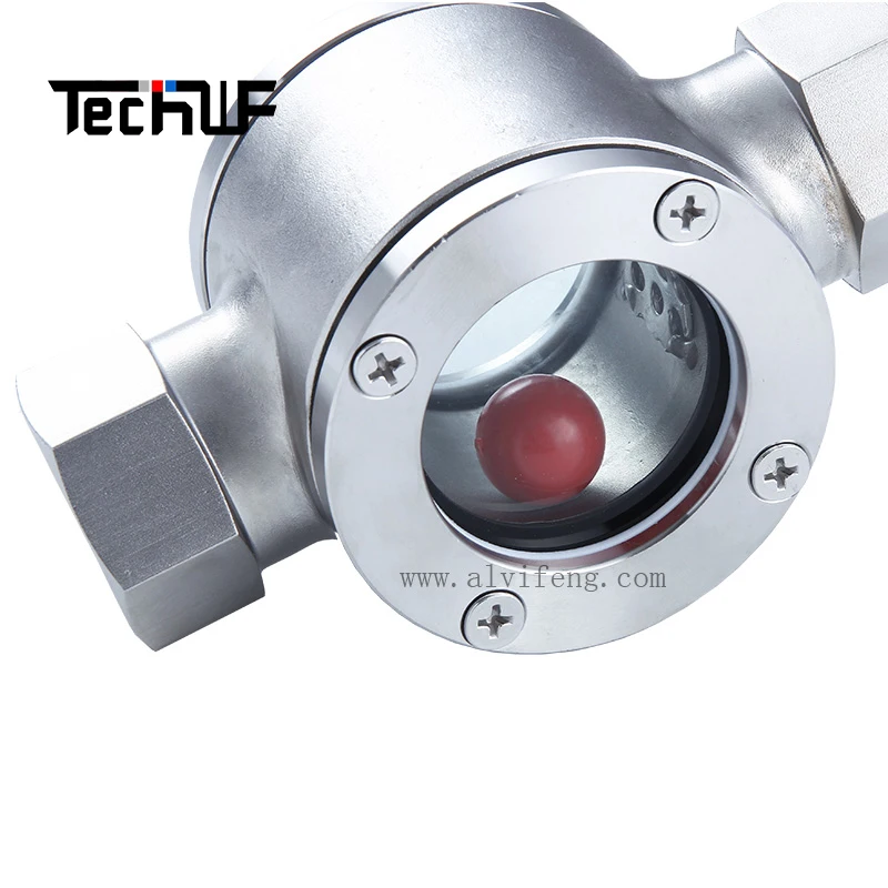 Flow Indicator Flow Meter High Performance Flowmeter Water 0il Plastic Float Ball Flow Indicator